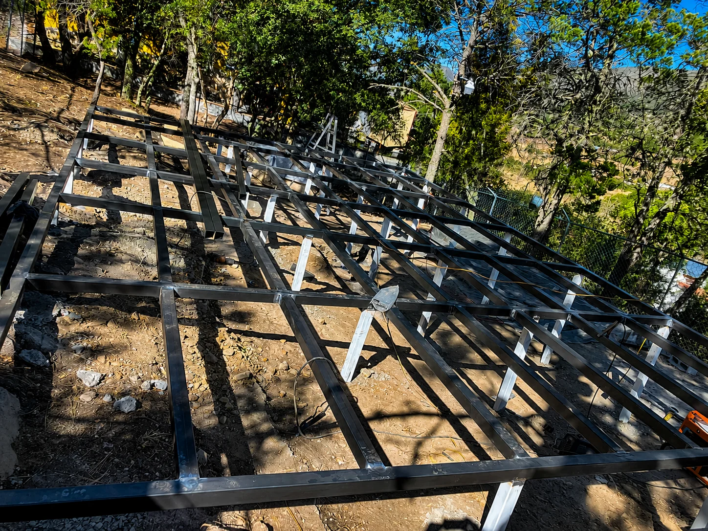 Fabricación de estructura metálica de acero — EMET, Monterrey
